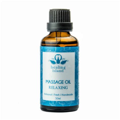Massage Oils Relaxing Healing Island