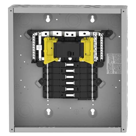 Square D Qo 100 Amp 12 Space 12 Circuit Indoor Main Breaker Panel