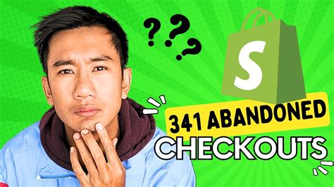 341 Abandon Checkouts And Only 2 SALES Shopify Ecommerce YouTube