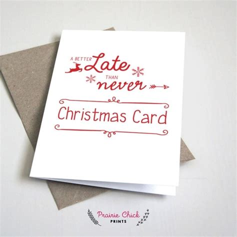 Belated Christmasholiday Greeting Card A By Prairiechickprints