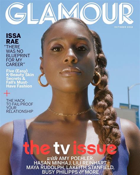 Issa Rae Covers Glamour Magazines Tv Issue Bellanaija