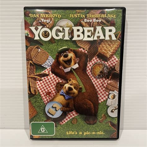 Yogi Bear Dvd 2010 Pal Region 4 In Like New Condition Free Postage