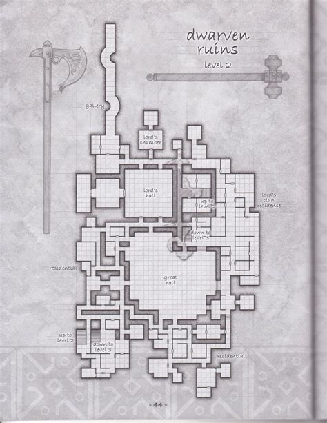 Dd Dwarven City Map Maps For You