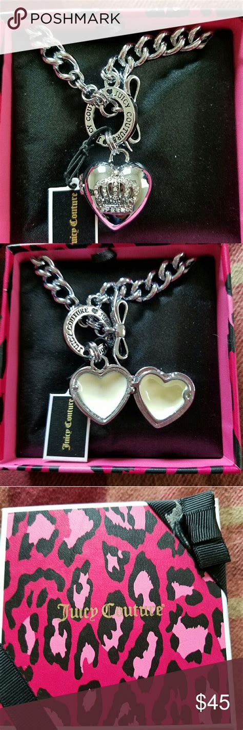 Juicy Couture Locket Juicy Couture Jewelry Necklaces Juicy Couture
