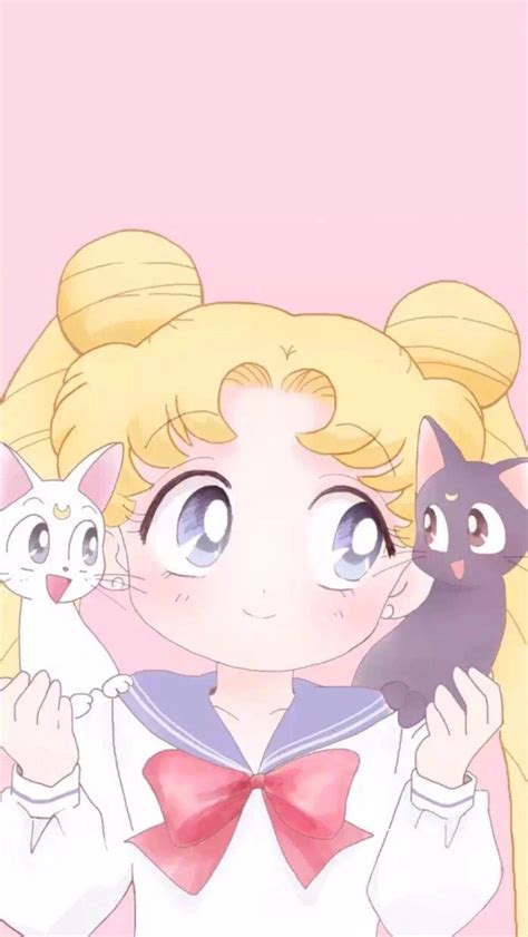 Kawaii Sailor Moon Wallpapers Top Free Kawaii Sailor Moon Backgrounds WallpaperAccess