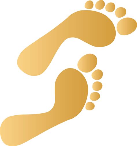 Footsteps Clipart Colored Footsteps Colored Transparent Free For
