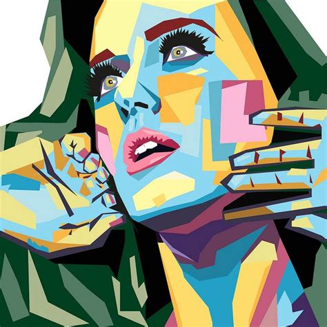 Katy Perry Pop Art Arte Pop Dibujos A Pintura Arte