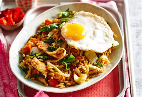 Barnsley chops are large, double chops that make a generous meal for one. Chicken nasi goreng Recipe | New Idea Food