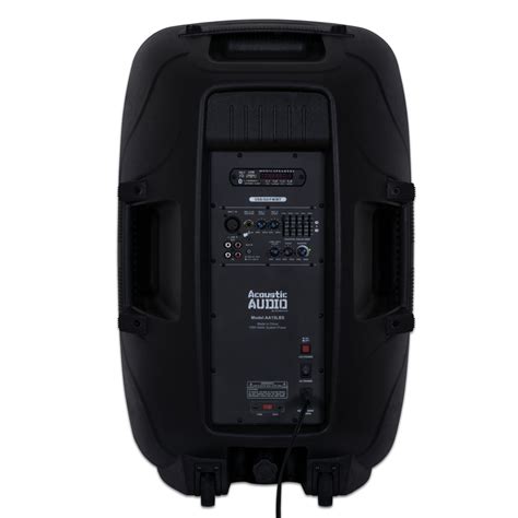 Acoustic Audio Aa15lbs Powered 1000w 15 Bluetooth Flashing Led Speaker