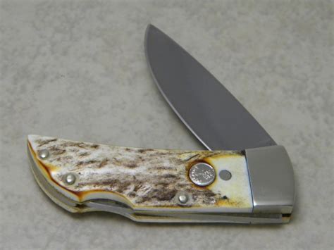 Knives are some of the most important tools for indian kitchen. Boker Germany Stainless Tree Brand Stag Little Lockback Knife