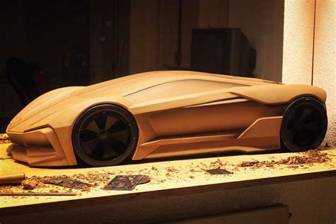 Clay Model Concept Car Automóvil Conceptual Coches Conceptuales
