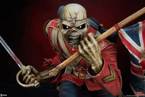 Rock On With Sideshow And Their Iron Maiden The Trooper Eddie Statue