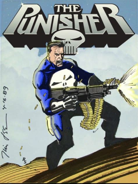 The Punisher By Jim Lee Colors By Rsoares Jim Lee Art Punisher