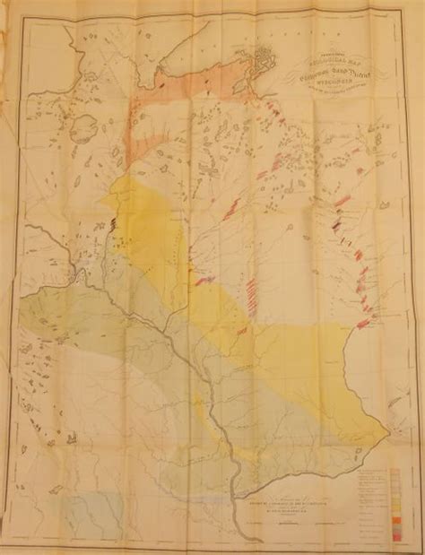 Old World Auctions Auction 136 Lot 233 Provisional Geological Map