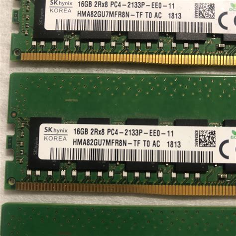 ヤフオク SK hynix HMA82GU7MFR8N PC4 2133P 16GB ECC unb