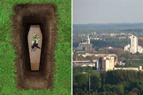 You can use the following text Dead woman: Undertaker faints after pensioner opens coffin ...