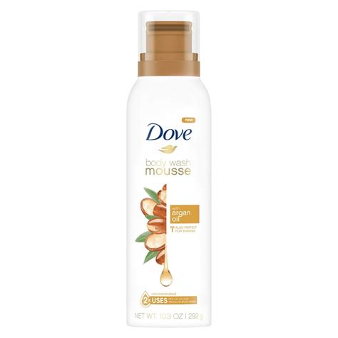 Dove Body Wash Mousse With Argan Oil 103 Oz