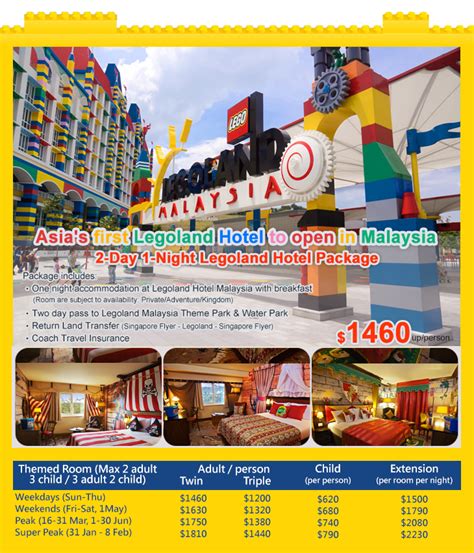 Break Into The Latest Hotel Legoland Malaysia Hotel With A 2d1n