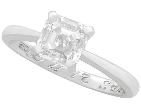 De Beers Engagement Ring For Sale AC Silver