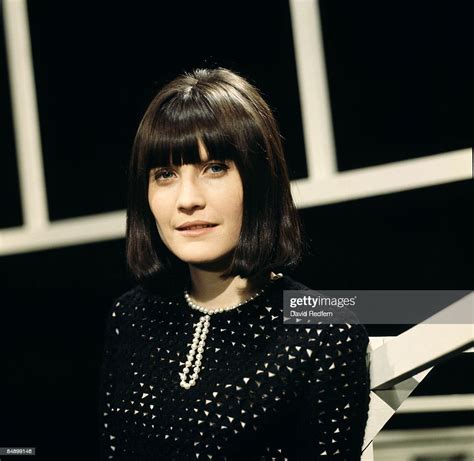 english singer sandie shaw posed on a television show circa 1964 news photo getty images