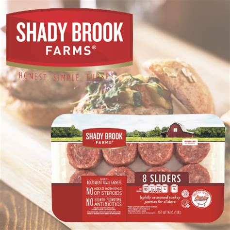 Shady Brook Farms Ground Turkey Sliders Porky El Producto