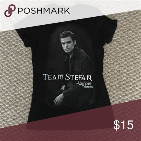 Team Stefan T Shirt The Vampire Diaries Team Stefan Tshirt Its A