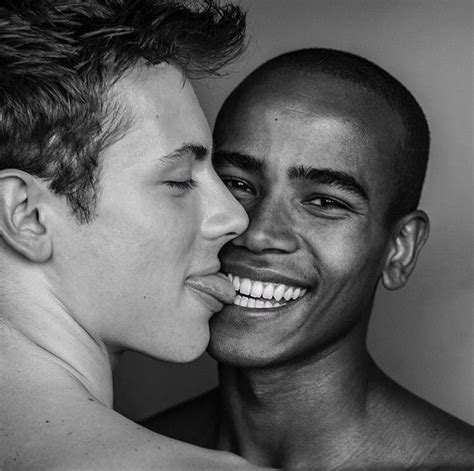 This Is So Cute Men Kissing Gay Aesthetic Lgbt Love Interracial Couples Biracial Couples