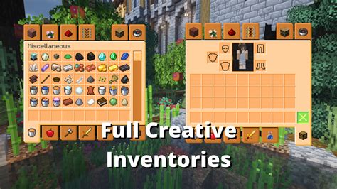 Orange Gui And Hotbar 🍊 Minecraft Texture Pack
