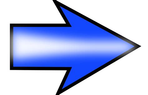 Flecha Derecho Azul Gráficos Vectoriales Gratis En Pixabay Pixabay
