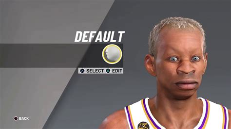 Nba 2k20 Ugly Face Scan Tutorial Youtube