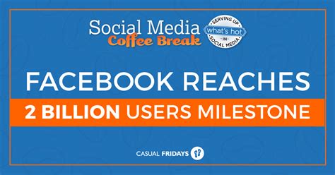 Facebook Hits Two Billion User Milestone