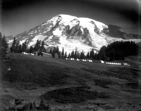 Mt Rainier National Park Taken During The 1930s Rainier National