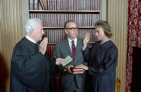 Justice Sandra Day OConnor 40th Anniversary Of A Historic First