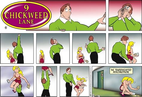 The Comic Strip Shows How Chickweed Lane Is Doing His Job As A Cheerleader