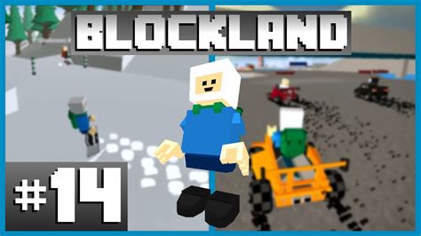 Lets Play Blockland Ep 14 Snow B And Karting Youtube