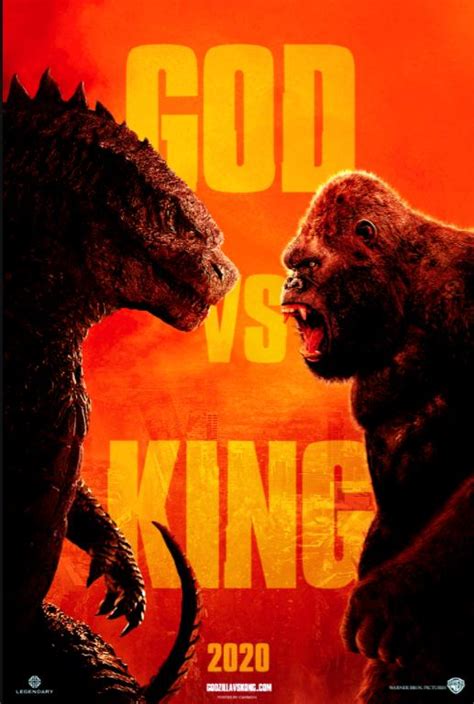 Kong because the movie has not released yet (may 21, 2021). Godzilla vs. Kong Movie Poster - #525510