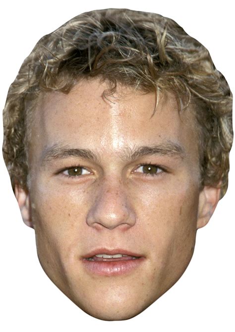 Heath Ledger Young Mask — Mask Junction High Quality Celebrity Face