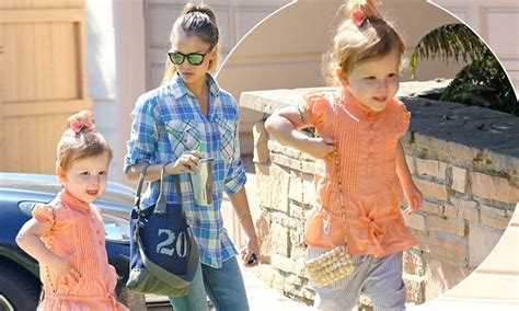 Jessica Albas Daughter Haven Two Parades Her Shell Covered Handbag