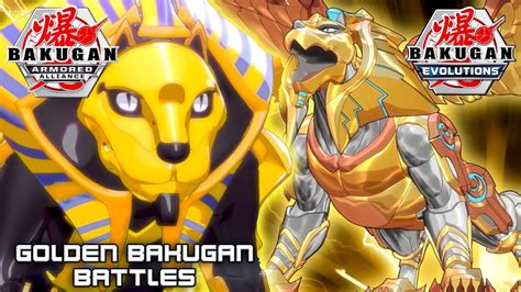 First Golden Bakugan Battle In Every Season Bakugan Evolutions