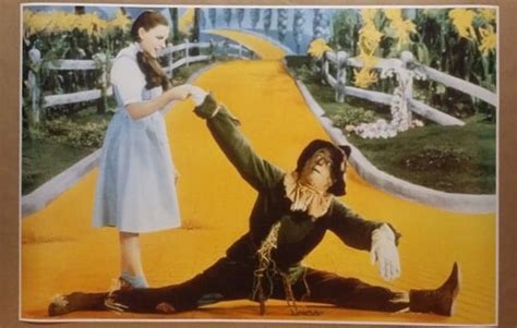The Wizard Of Oz Yellow Brick Road Dorothy And The Scarecrow