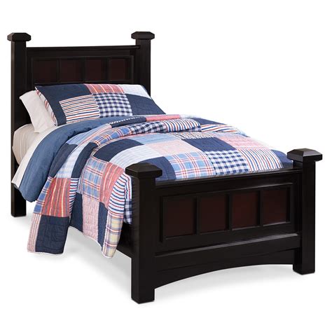 Winchester Full Bed Ebony American Signature Furniture
