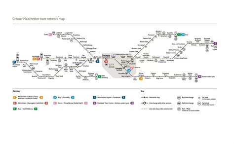 Metrolink Route Map Manchester Evening News