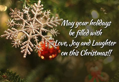 Inspirational Christmas Greeting Card Message