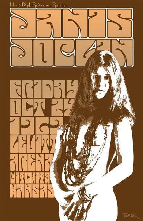 Janis Joplin 1969 Tour Poster Etsy Janis Joplin Tour Posters