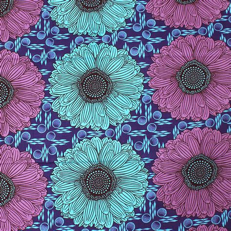 African Print Flower Fabric Style A African Print African Fabrics