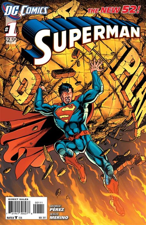 Dc Comics New 52 Preview Superman 1 2011