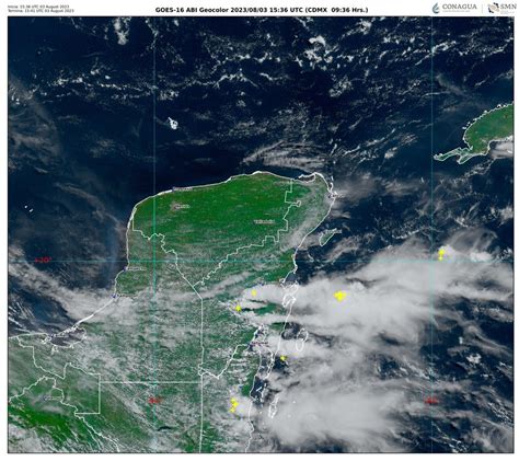 Clima Yucatán Hoy 3 De Agosto Fuertes Vientos Lluvias Y Calor La Verdad Noticias