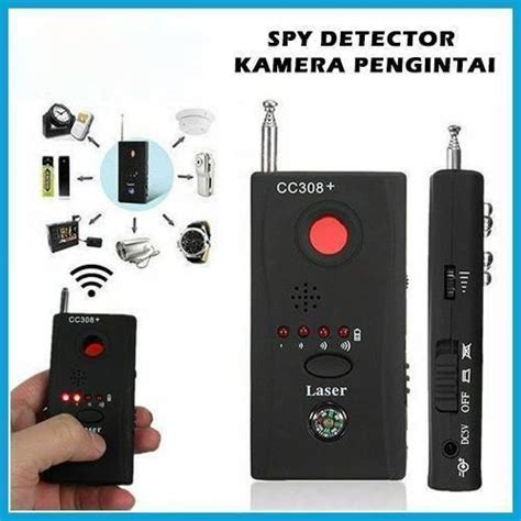 jual anti spy bug detector hidden camera alat deteksi kamera tersembunyi pendeteksi wiraless hp