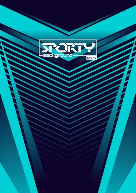 Premium Vector Sporty Abstract Background
