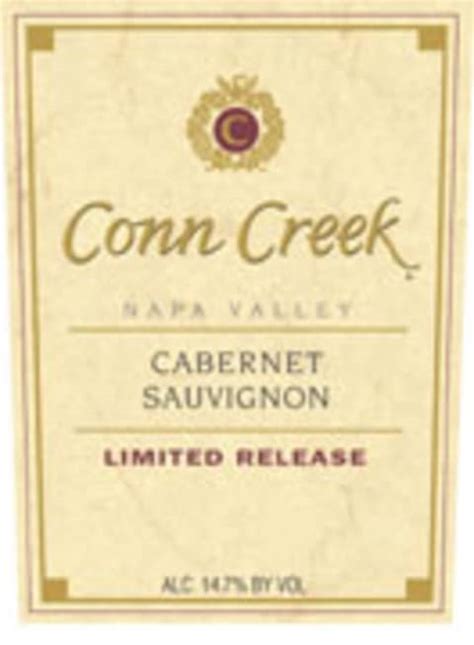 Conn Creek Cabernet Sauvignon 2001